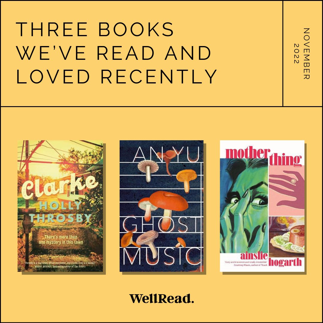 Three books we’ve read and loved recently 📚 - WellRead