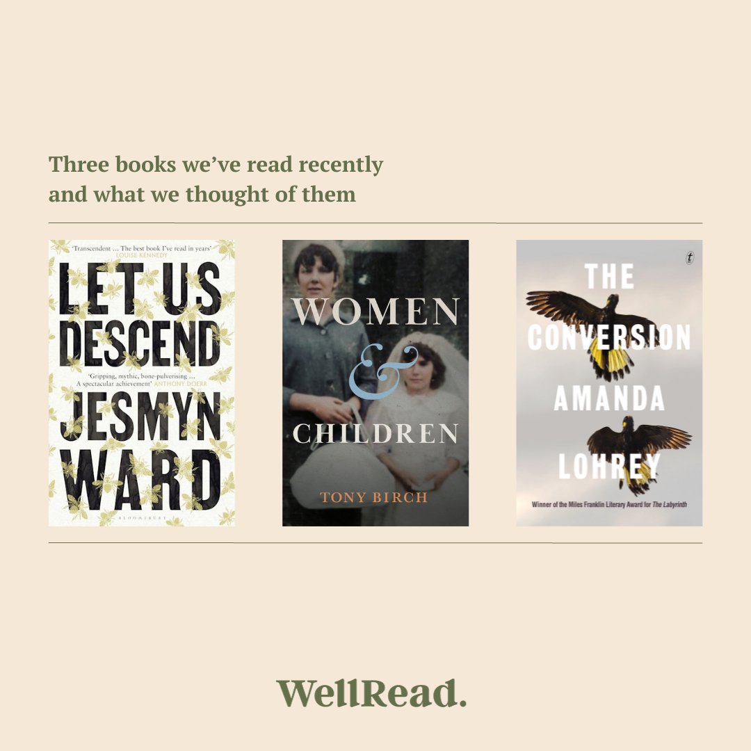 Three books we've read recently and what we thought about them - WellRead