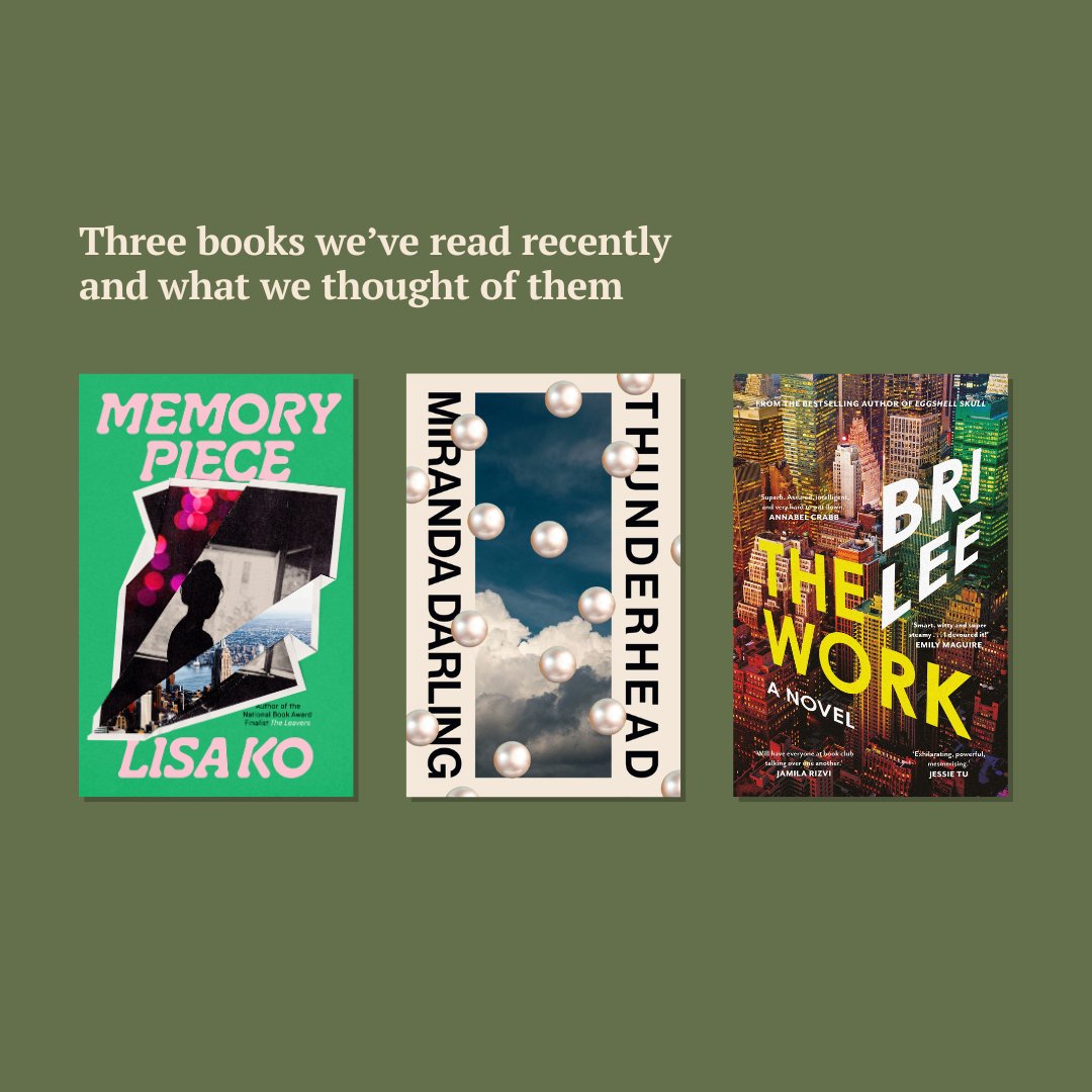 Three books we've read recently and what we thought of them - WellRead