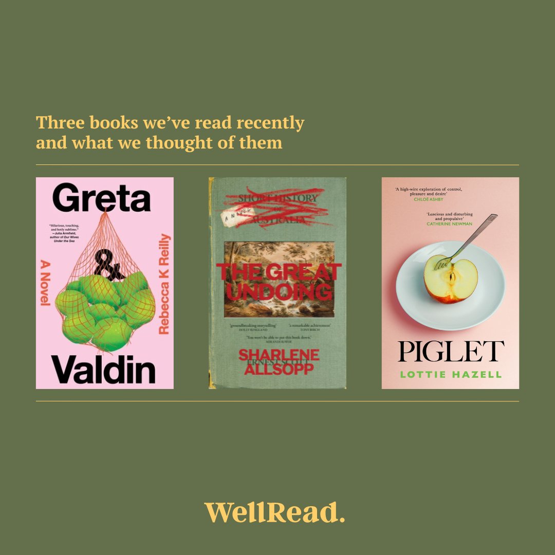 Three books we've read recently and what we thought of them – WellRead